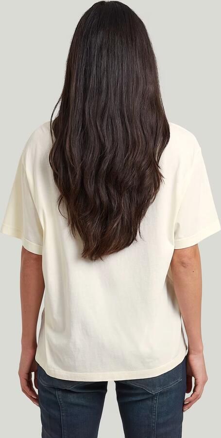 G-Star RAW Loose Photo T-Shirt Wit Dames - Foto 6