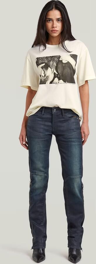 G-Star RAW Loose Photo T-Shirt Wit Dames - Foto 7
