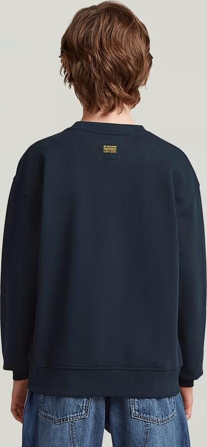 G-Star RAW Loose Sweater Jongens Donkerblauw jongens - Foto 4