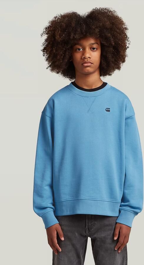 G-Star RAW Loose Sweater Jongens Midden blauw jongens - Foto 5