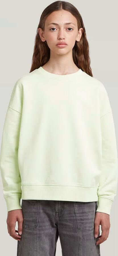 G-Star RAW Loose Sweater Meisjes Groen meisjes - Foto 6