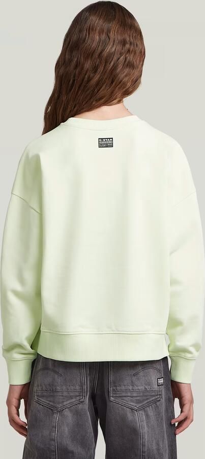 G-Star RAW Loose Sweater Meisjes Groen meisjes - Foto 3