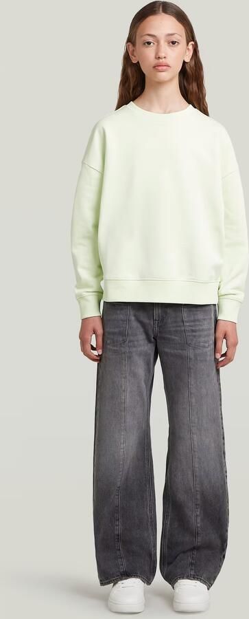 G-Star RAW Loose Sweater Meisjes Groen meisjes - Foto 4
