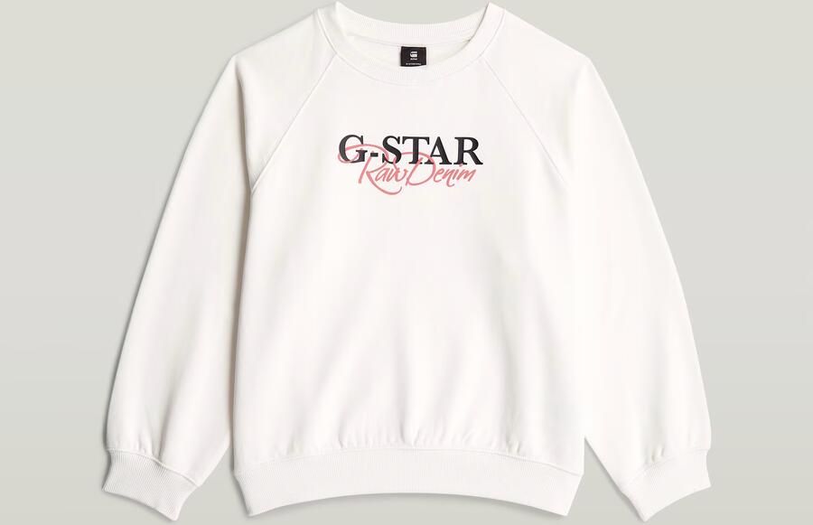 G-Star RAW Loose Sweater Meisjes Wit meisjes - Foto 6