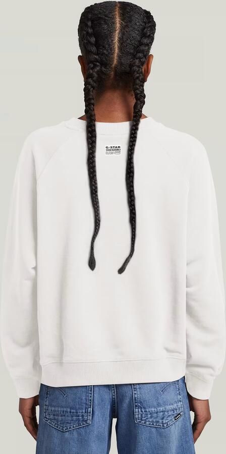 G-Star RAW Loose Sweater Meisjes Wit meisjes - Foto 4