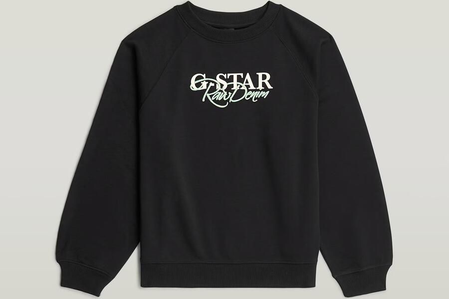 G-Star RAW Loose Sweater Meisjes Zwart meisjes - Foto 3