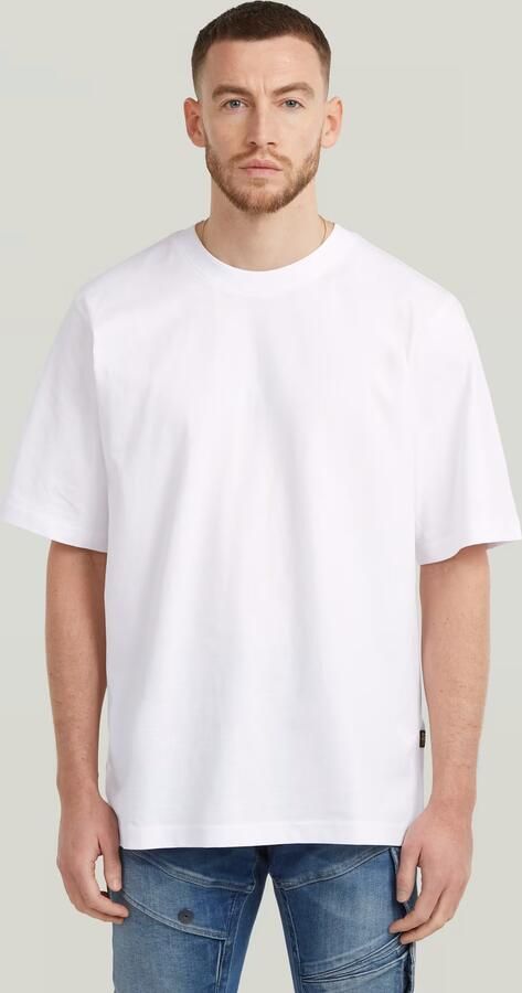 G-Star RAW Loose T-Shirt Boxy Wit Heren - Foto 7