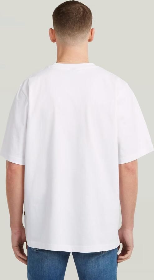 G-Star RAW Loose T-Shirt Boxy Wit Heren - Foto 4