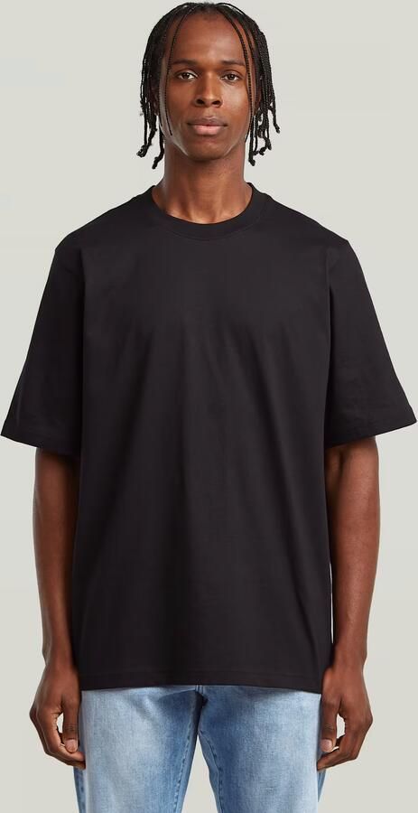 G-Star RAW Loose T-Shirt Boxy Zwart Heren - Foto 4