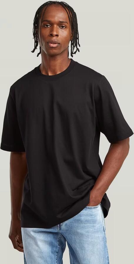 G-Star RAW Loose T-Shirt Boxy Zwart Heren - Foto 5