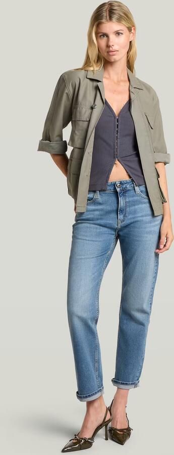 G-Star RAW Loux Boyfriend Jeans Donkerblauw Dames - Foto 6