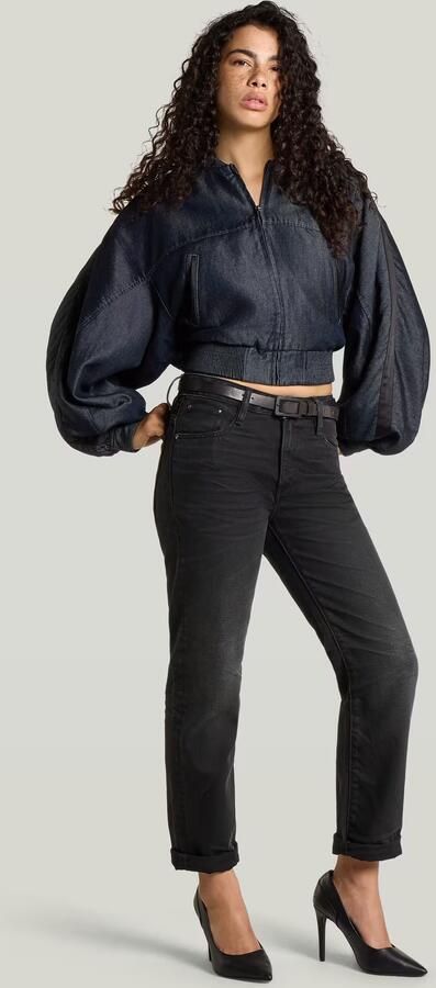 G-Star RAW Loux Boyfriend Jeans Grijs Dames - Foto 4