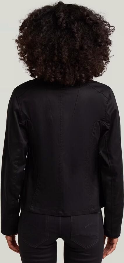 G-Star Raw Slim fit bikerjack met labeldetail model 'Lynn' - Foto 2