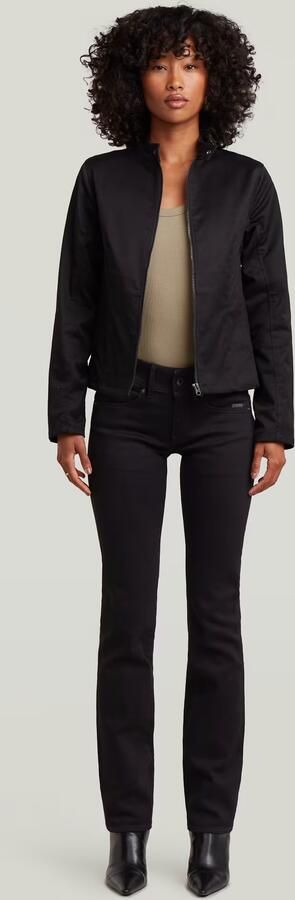 G-Star Raw Slim fit bikerjack met labeldetail model 'Lynn' - Foto 8