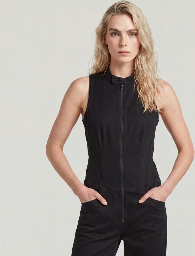 G-Star Raw jumpsuit met ritssluiting model 'Lynn' - Foto 7