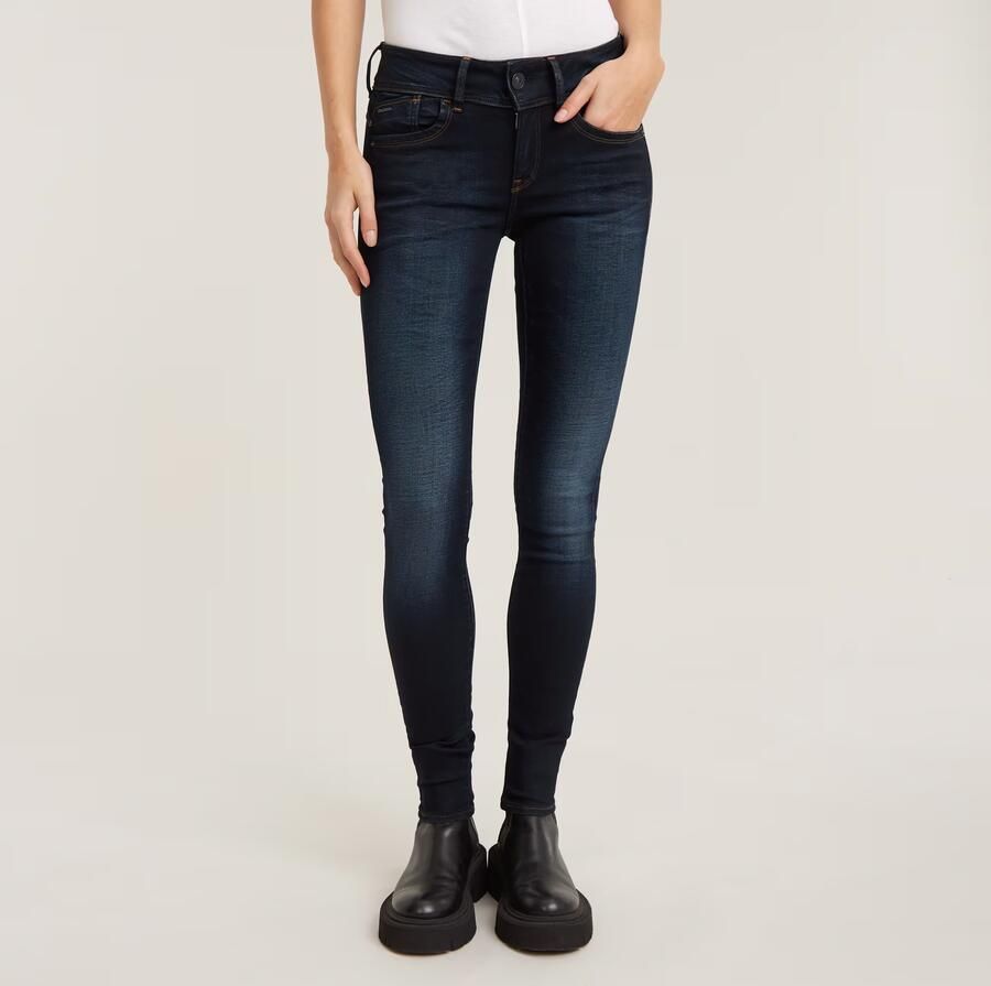 G-Star RAW Skinny fit jeans Ly Mid Waist Skinny moderne versie van het klassieke 5-pocket-design - Foto 11