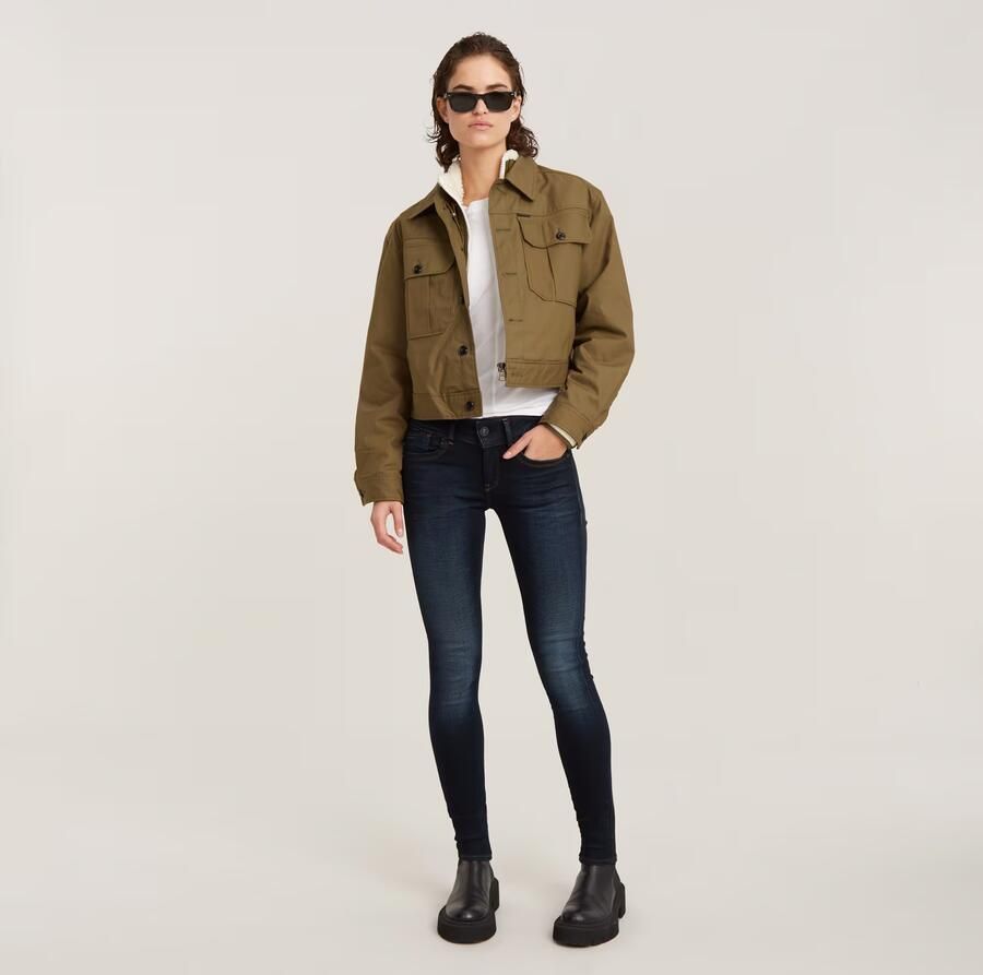 G-Star RAW Skinny fit jeans Ly Mid Waist Skinny moderne versie van het klassieke 5-pocket-design - Foto 6