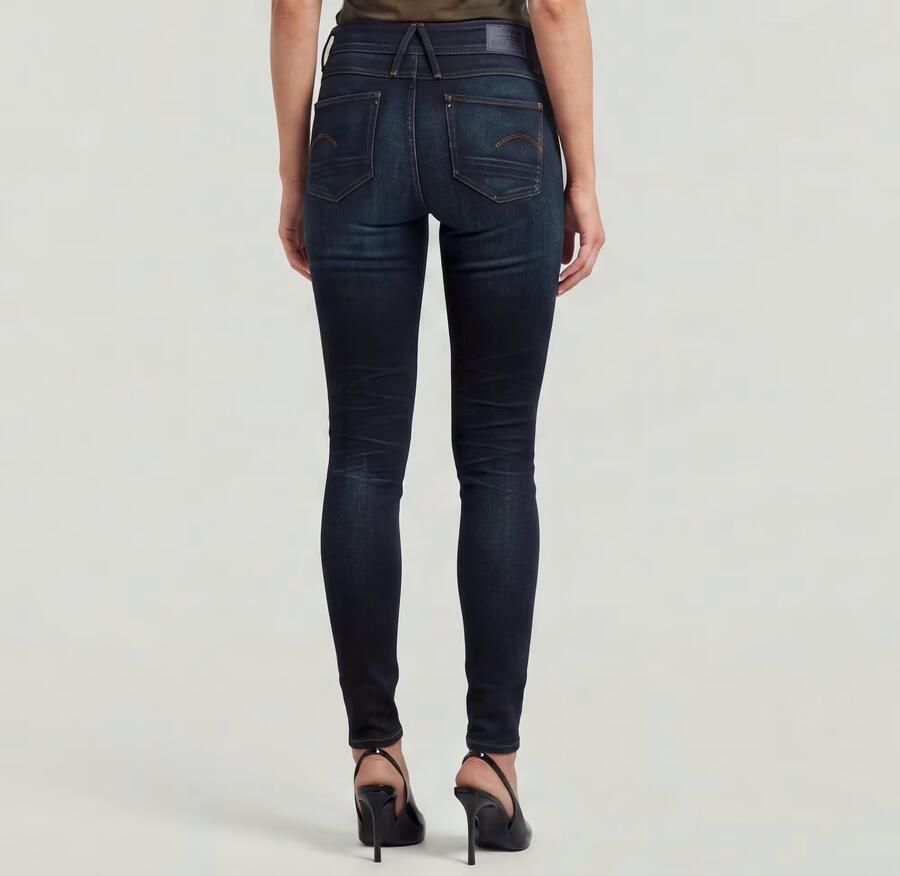 G-Star RAW Skinny fit jeans Ly Mid Waist Skinny moderne versie van het klassieke 5-pocket-design - Foto 13