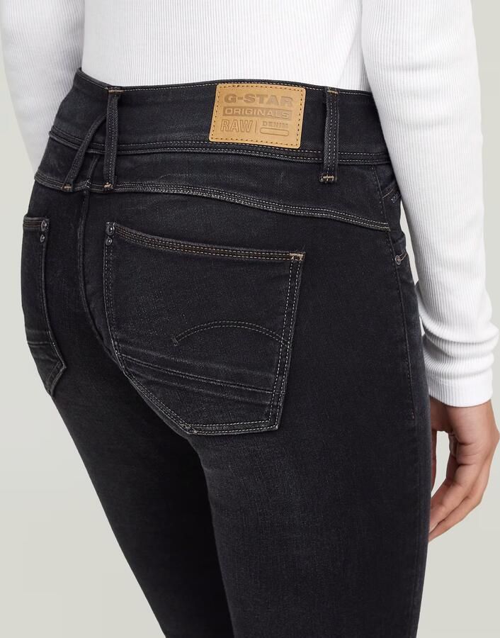 G-Star RAW Lynn Skinny Jeans II Grijs Dames - Foto 3