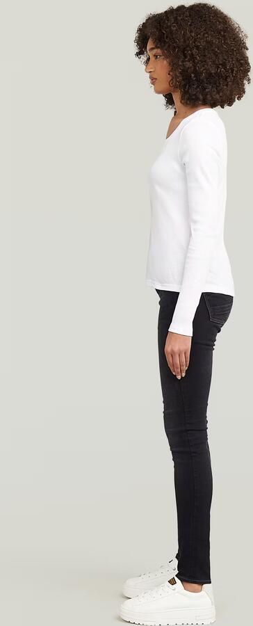 G-Star RAW Lynn Skinny Jeans II Grijs Dames - Foto 5