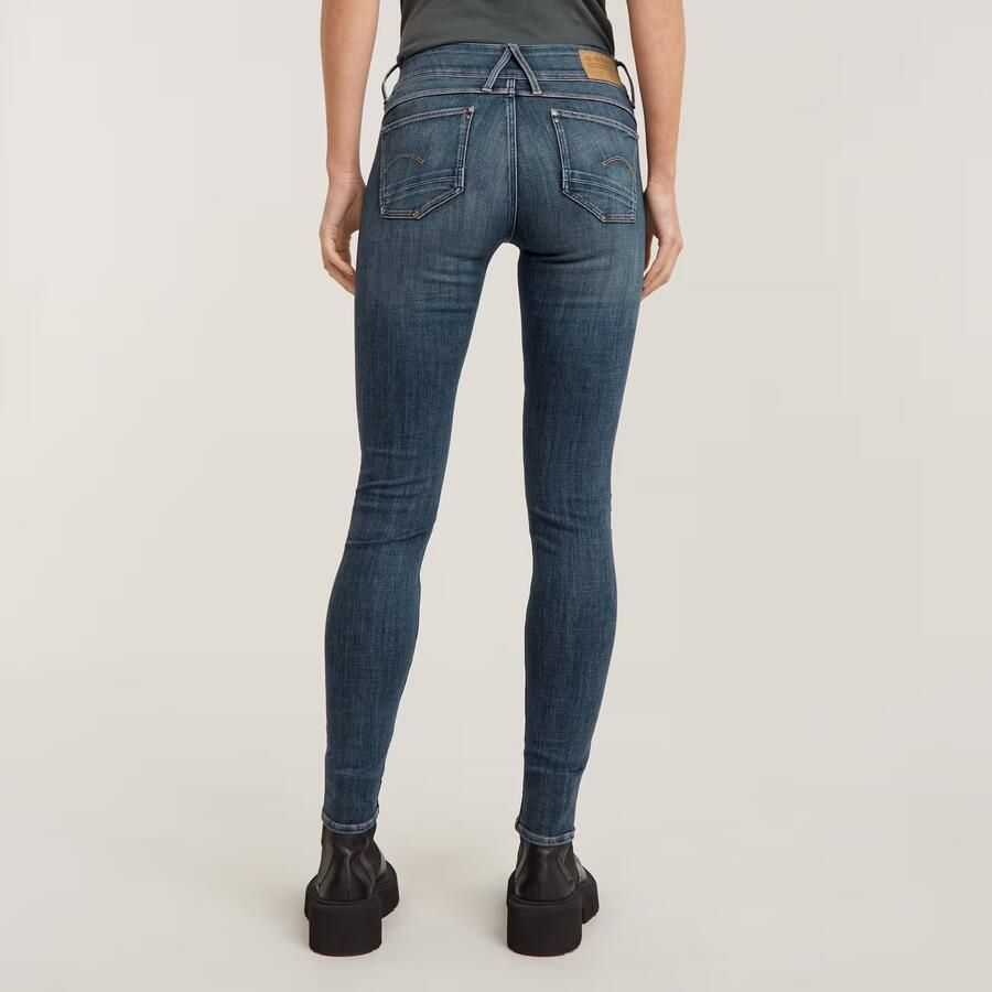 G-Star Raw Super skinny fit jeans met viscose model 'Lynn' - Foto 3