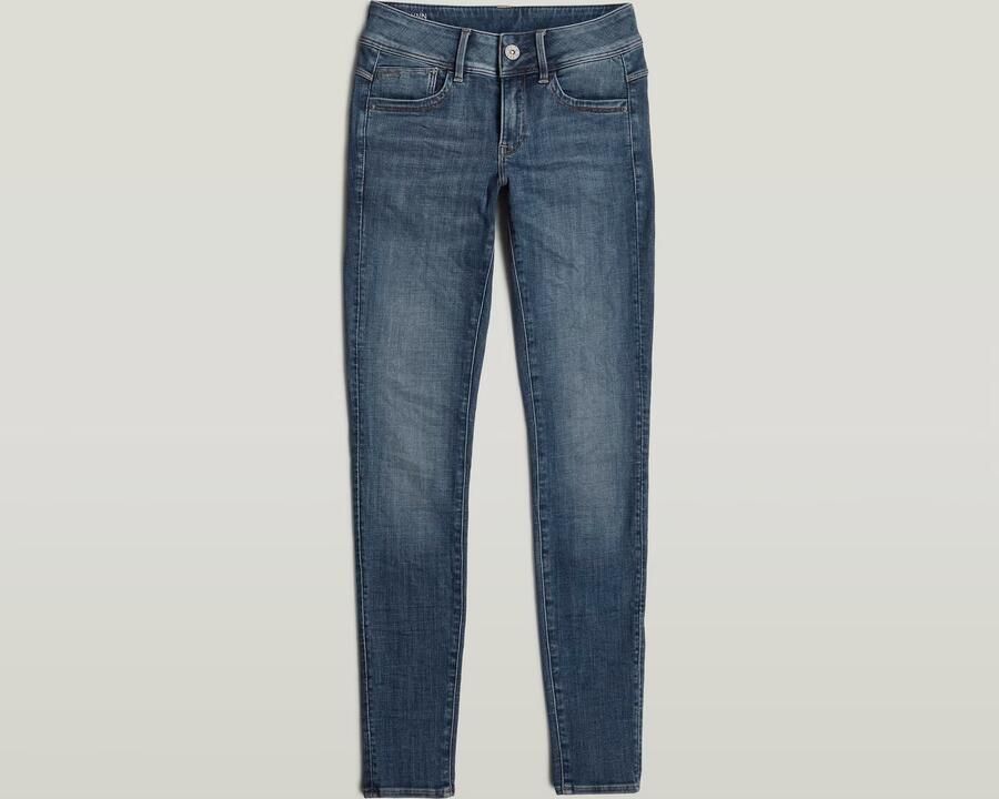 G-Star Raw Super skinny fit jeans met viscose model 'Lynn' - Foto 8