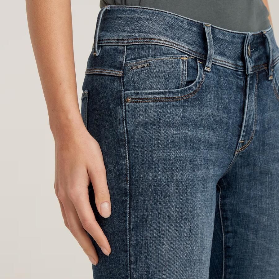 G-Star Raw Super skinny fit jeans met viscose model 'Lynn' - Foto 4