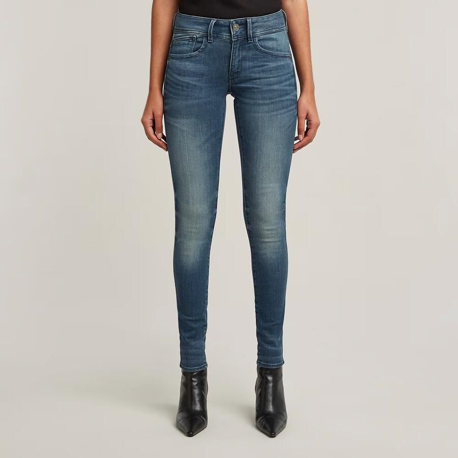 G-Star RAW Skinny fit jeans Ly Mid Waist Skinny moderne versie van het klassieke 5-pocket-design - Foto 4