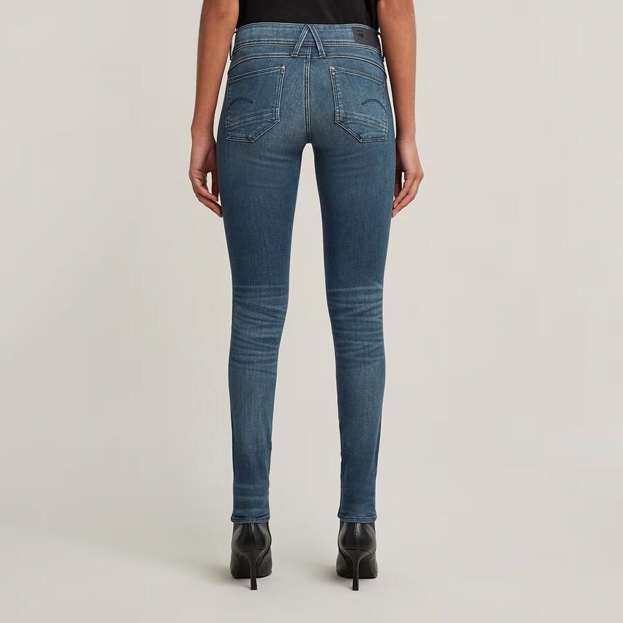 G-Star RAW Skinny fit jeans Ly Mid Waist Skinny moderne versie van het klassieke 5-pocket-design - Foto 5