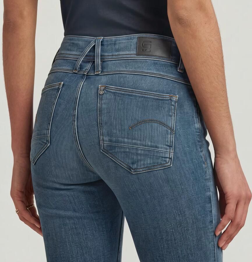 G-Star RAW Skinny fit jeans Ly Mid Waist Skinny moderne versie van het klassieke 5-pocket-design - Foto 13