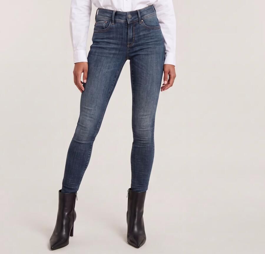 G-Star Raw Super skinny fit jeans met viscose model 'Lynn' - Foto 13