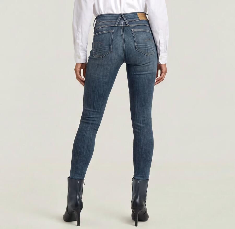 G-Star Raw Super skinny fit jeans met viscose model 'Lynn' - Foto 10