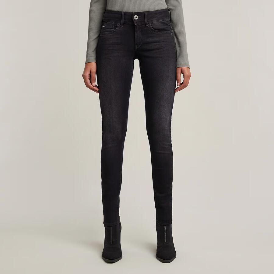 G-Star RAW Skinny fit jeans Mid Waist Skinny met elastaan-aandeel - Foto 14