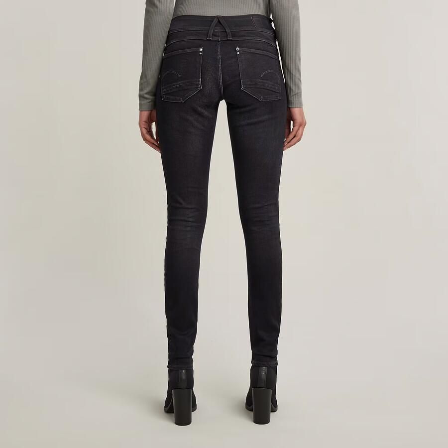 G-Star RAW Skinny fit jeans Mid Waist Skinny met elastaan-aandeel - Foto 8