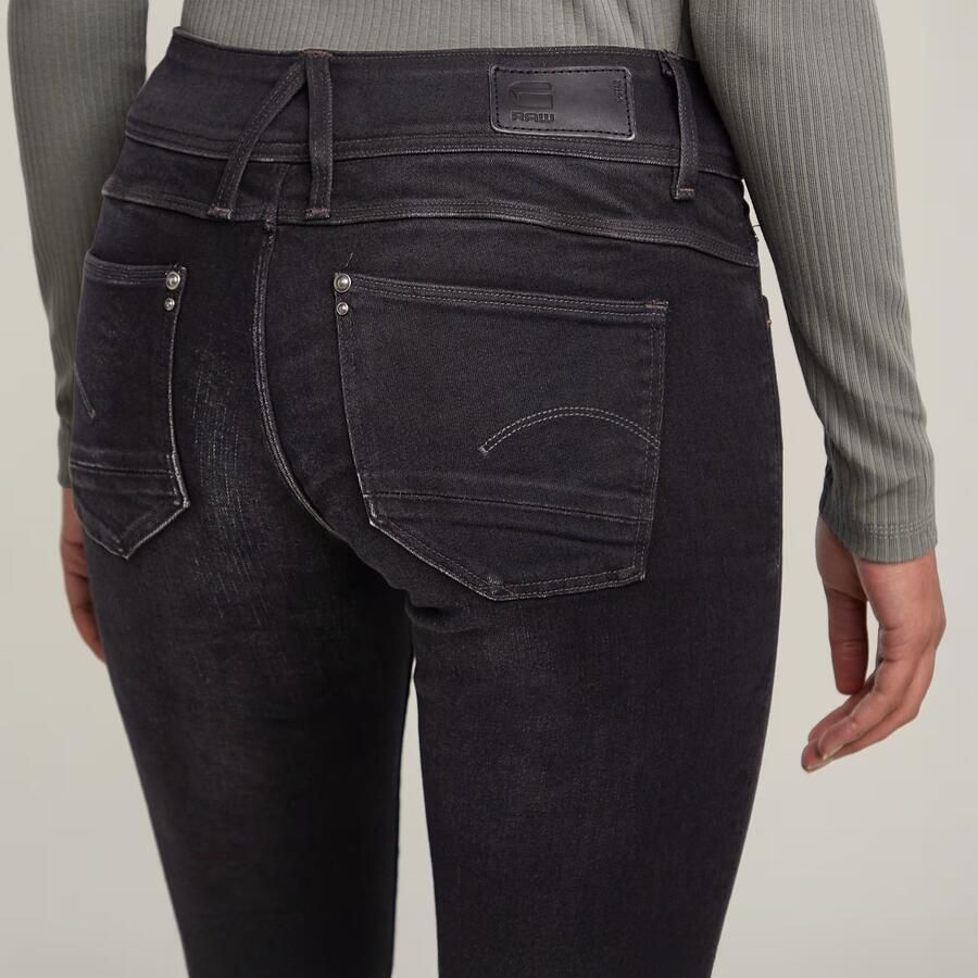 G-Star RAW Skinny fit jeans Mid Waist Skinny met elastaan-aandeel - Foto 9