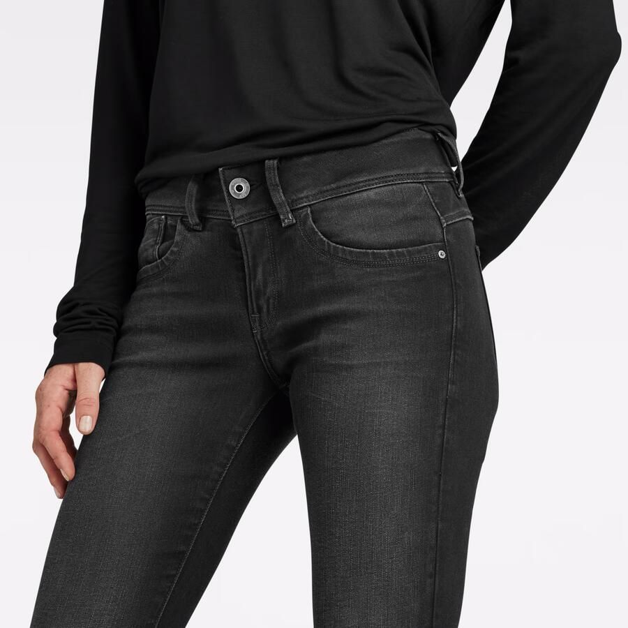 G-Star RAW Skinny fit jeans Mid Waist Skinny met elastaan-aandeel - Foto 11