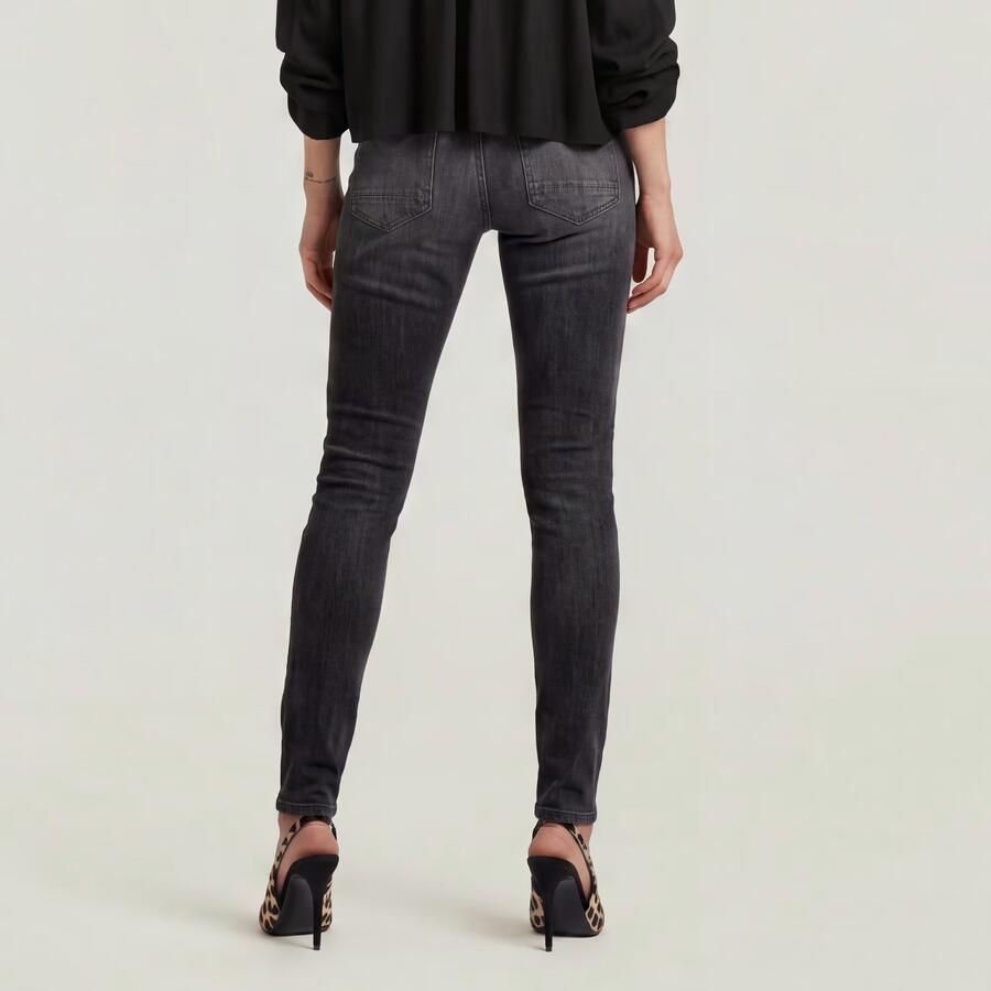 G-Star RAW Skinny fit jeans Mid Waist Skinny met elastaan-aandeel - Foto 9