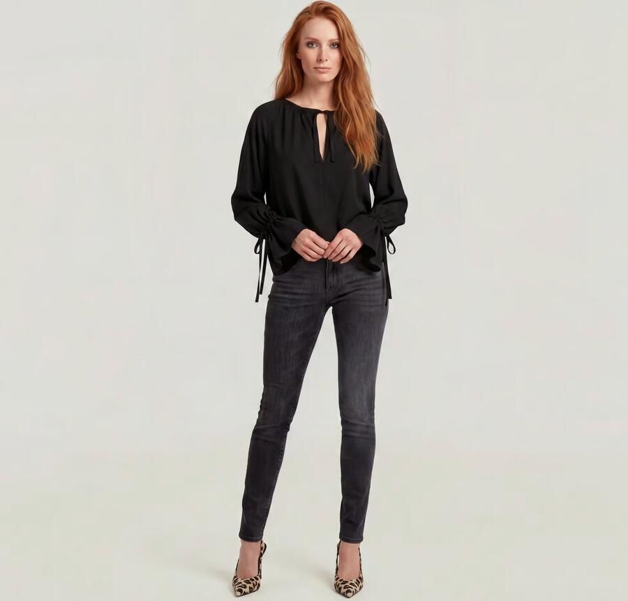 G-Star RAW Skinny fit jeans Mid Waist Skinny met elastaan-aandeel - Foto 17