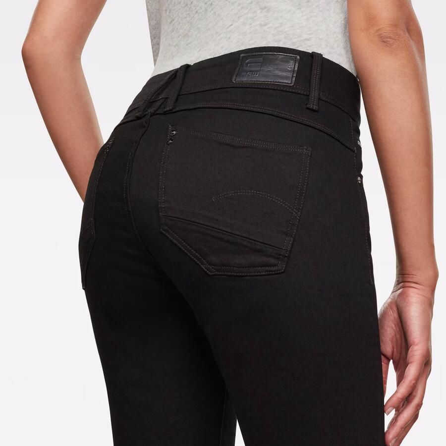 G-Star RAW Lynn Super Skinny Jeans Zwart Dames