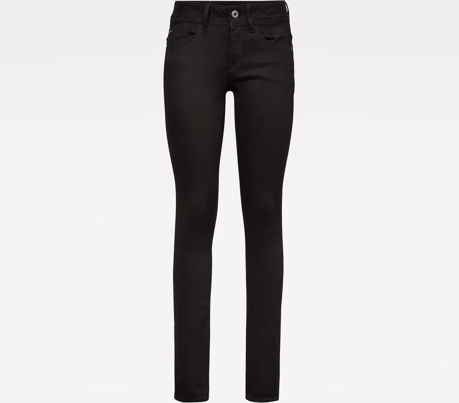 G-Star RAW Lynn Super Skinny Jeans Zwart Dames - Foto 5