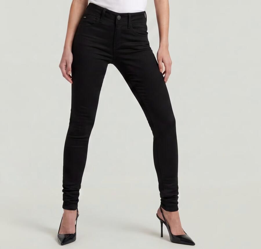 G-Star RAW Skinny fit jeans Lynn D-Mid Waist Super Skinny elegante variant van de klassieke 5-pocket jeans - Foto 5