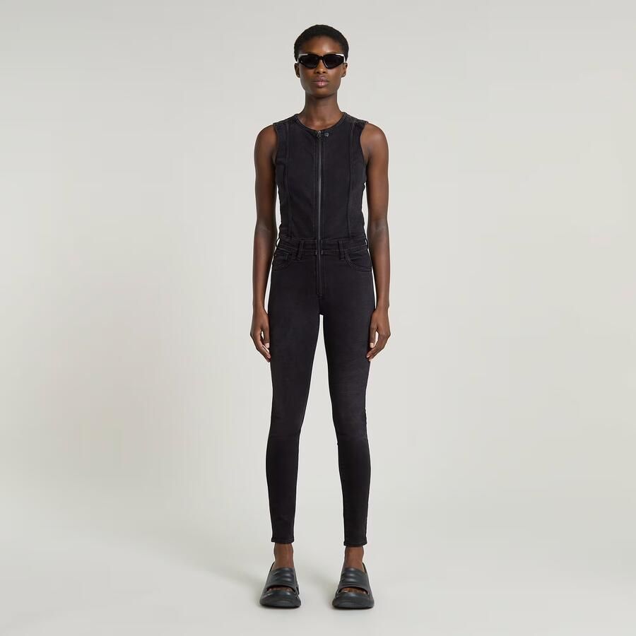 G-Star RAW Lynn Type 30 Jumpsuit Zwart Dames