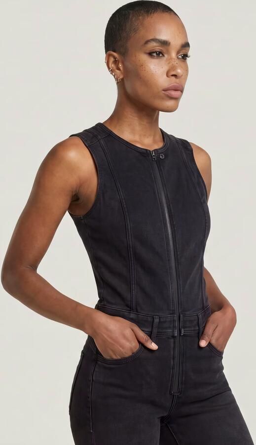 G-Star RAW Lynn Type 30 Jumpsuit Zwart Dames - Foto 7