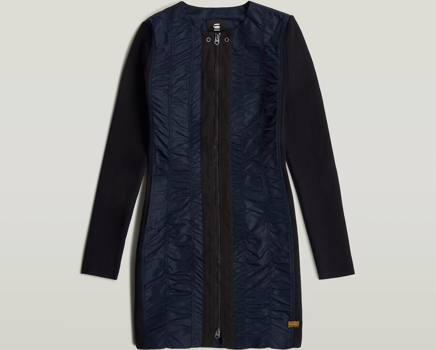G-Star RAW MA-1 Slim Jurk Donkerblauw Dames