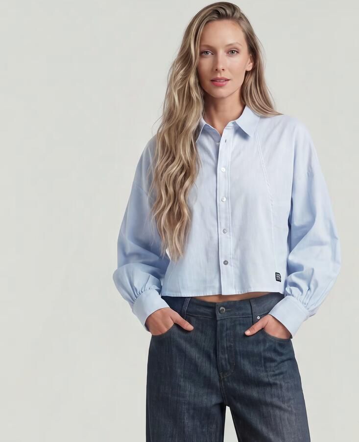 G-Star RAW Macro Balloon Blouse Meerkleurig Dames - Foto 3