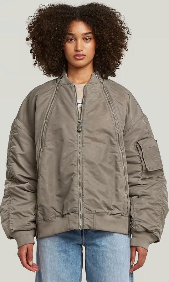 G-Star RAW Macro Balloon Bomberjack Wit Dames - Foto 7