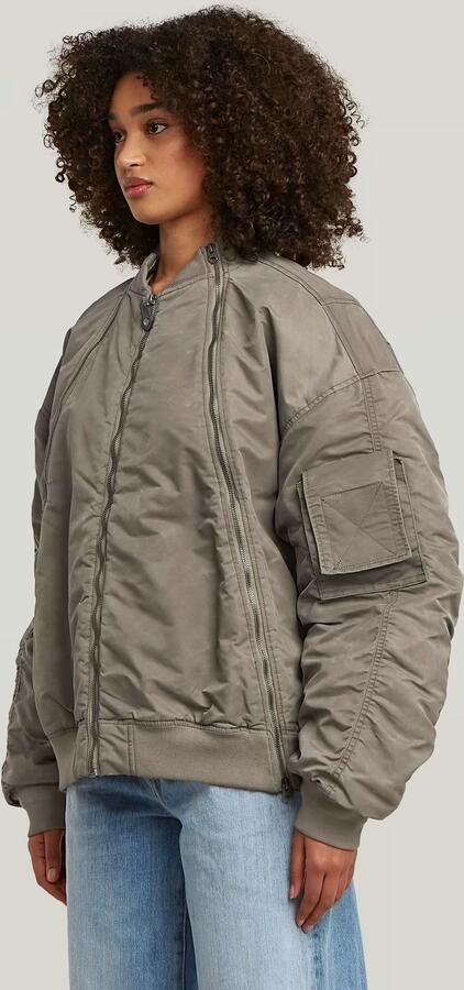 G-Star RAW Macro Balloon Bomberjack Wit Dames - Foto 6