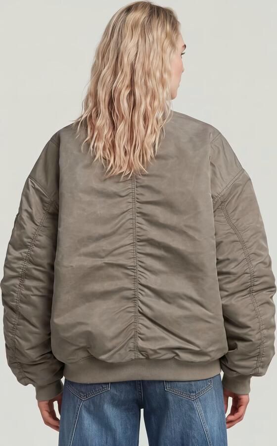 G-Star RAW Macro Balloon Bomberjack Wit Dames - Foto 5