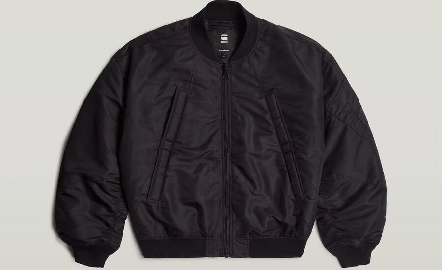 G-Star RAW Macro Balloon Bomberjack Zwart Dames - Foto 6