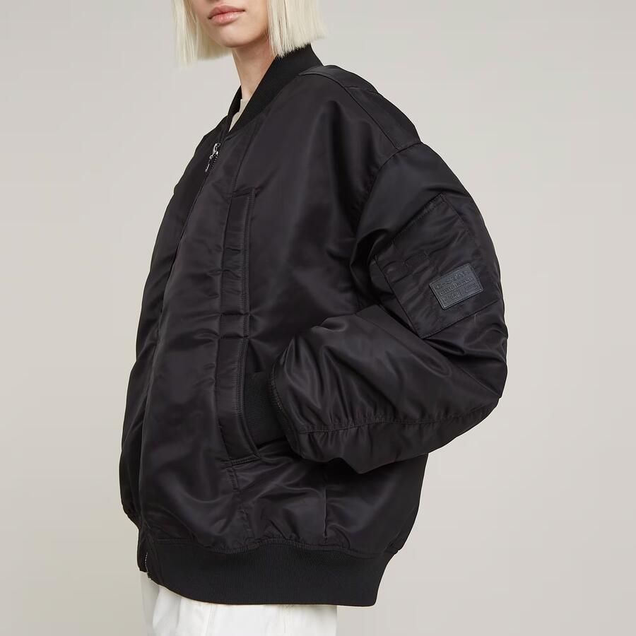 G-Star RAW Macro Balloon Bomberjack Zwart Dames - Foto 2